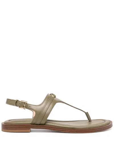 Michael Kors Mandy Sandals In Green