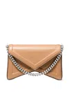 Michael Kors Manhatta Chain-strap Shoulder Bag In Neutral