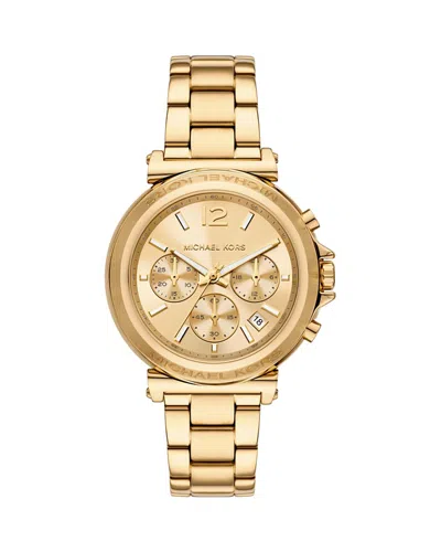 Michael Kors Maren Chronograph, 40mm In Gold