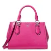 Michael Kors Marilyn Medium Saffiano Leather Satchel In Red
