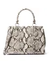 Michael Kors Marilyn Medium Satchel In Natural
