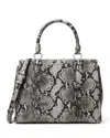 Michael Kors Michael  Marilyn Medium Satchel In Quarry Gray