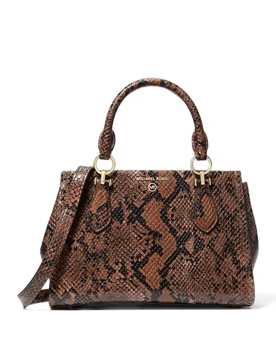 Michael Kors Michael  Marilyn Small Crossbody Bag In Luggage