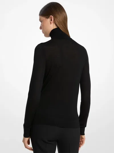 MICHAEL KORS MARISA WOOL TURTLENECK SWEATER