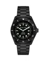 Michael Kors Oversized Maritime Black-tone Watch In Black