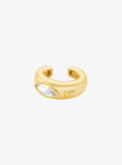 Michael Kors Marquise Stone Ear Cuff In Gold