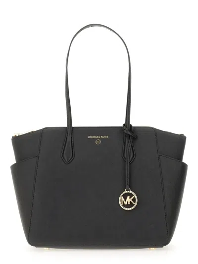 Michael Kors Marylin Tote Bag In Black