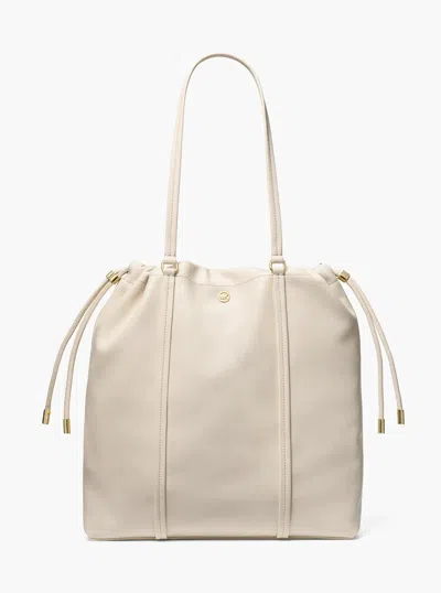 Michael Kors Matilda Large Cinch Tote Bag In Brown