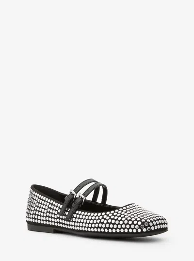 Michael Kors Matilda Studded Mary Jane In Black