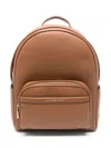 Michael Kors Medium Bex Backpack With Front Zip Pocket In Brown