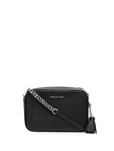 Michael Kors Md Camera Bag In Black