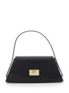 Michael Kors Md Conv Shldr In Black