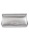 Michael Kors Md Ew Clutch In Gray