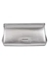 Michael Kors Md Ew Clutch In Gray