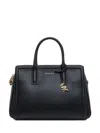 Michael Kors Structured Shoulder Bags With Detachable Strap And Top Handles In Black