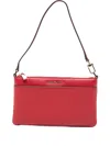 Michael Kors Md Tz Covertible Wristlet In Red