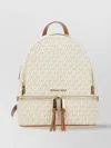 Michael Kors Medium Backpack Zipper Rhea Handle Front