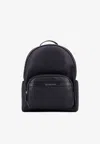 Michael Kors Medium Bex Leather Backpack In Black