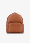 Michael Kors Medium Bex Leather Backpack In Brown