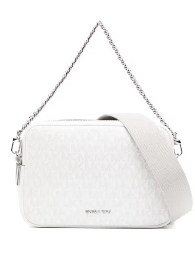 Michael Kors Medium Bryant Bag In White