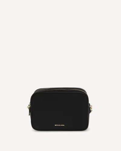 Michael Kors Medium Bryant Nylon Shoulder Bag In Black