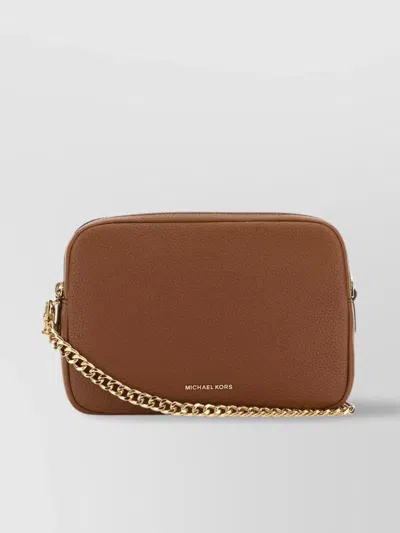 Michael Kors Medium Bryant Shoulder Bag With Pebbled Texture