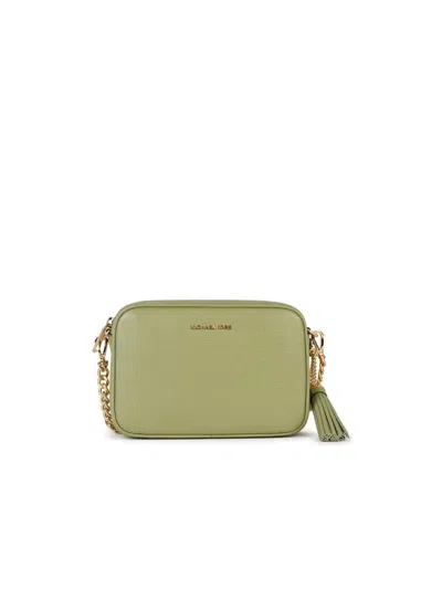 Michael Kors Medium 'camera' Green Leather Bag