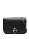 Michael Kors Medium Chain Messenger In Black