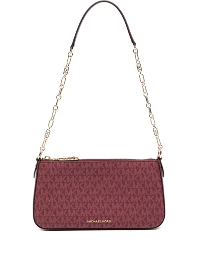 Michael Kors Medium Empire Shoulder Bag In Red