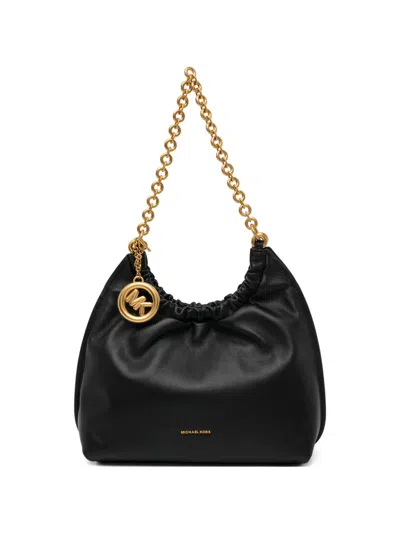 Michael Kors Medium Indie Shoulder Bag In Black