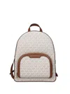 Michael Kors Medium Jaycee Backpack In Neutral