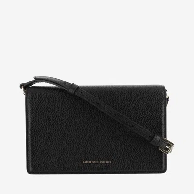 Michael Kors Medium Jet Set Bag In Black