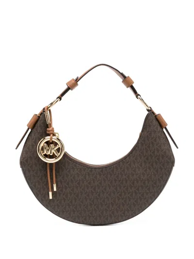 Michael Kors Medium Koa Shoulder Bag In Brown