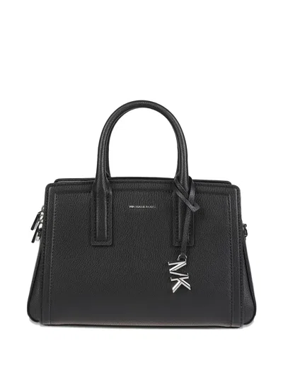 Michael Kors Structured Shoulder Bags With Detachable Strap And Top Handles In Black