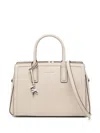 Michael Kors Medium Laila Satchel In Neutrals