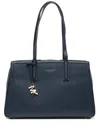 Michael Kors Medium Laila Tote Bag In Blue