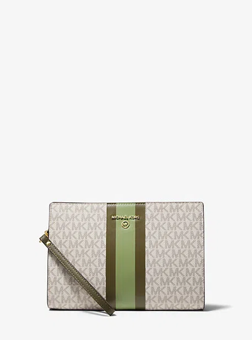 Michael kors medium zip pouch best sale
