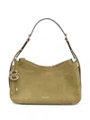 Michael Kors Medium Nolita Shoulder Bag In Gold