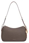 Michael Kors Medium Nolita Shoulder Bag With Logo In Brown