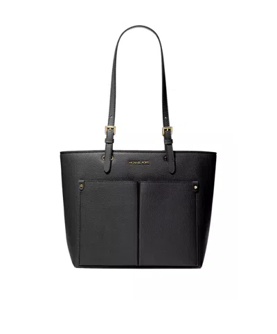 Michael Kors Medium Pocket Handbag In Black