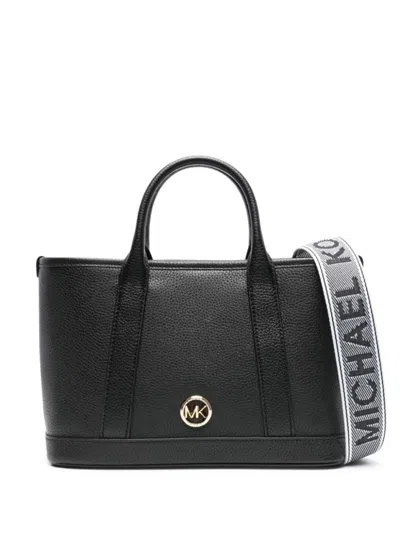 Michael Kors Medium Satchel In Black