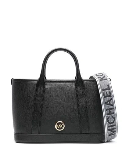 Michael Kors Medium Satchel In Black