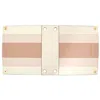 Michael Kors Medium Satchel Double Sided Cover- Ecru/pink In Black