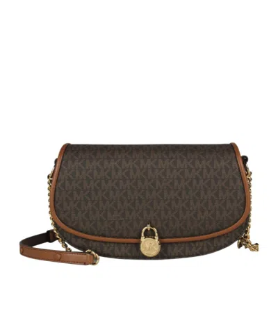 Michael Kors Medium Shoulder Bag In Brown
