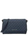 Michael Kors Medium Signature Coated Canvas Convertible Crossbody