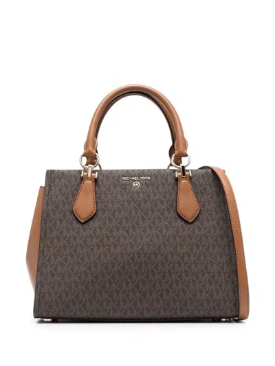 Michael Kors Medium Tote Bag In Brown