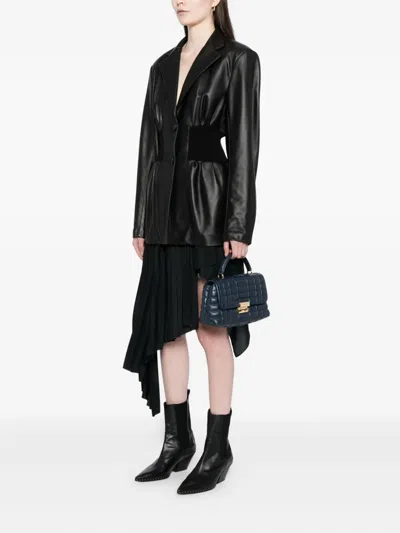 Michael Kors Medium Tribeca Quilted Tote Bag In Blue