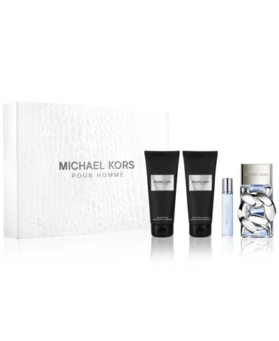 Michael Kors Men's 4-pc. Pour Homme Eau De Parfum Gift Set In No Color