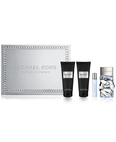 Michael Kors Men's 4-pc. Pour Homme Eau De Parfum Gift Set In No Color