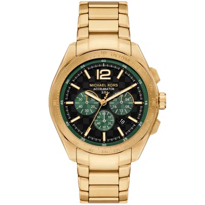Michael Kors Men's Accelerator 2.0 Black Dial Watch